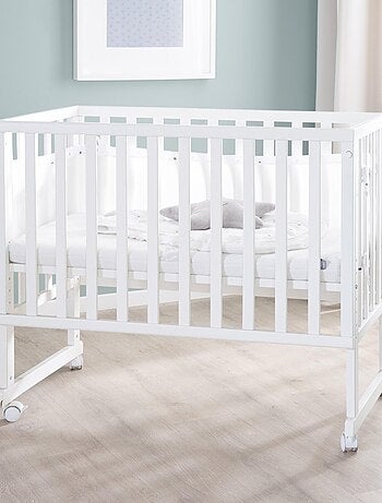 Cuna colecho 3 en 1 con colchón transpirable, barreras y revestimiento de malla 'Roba'