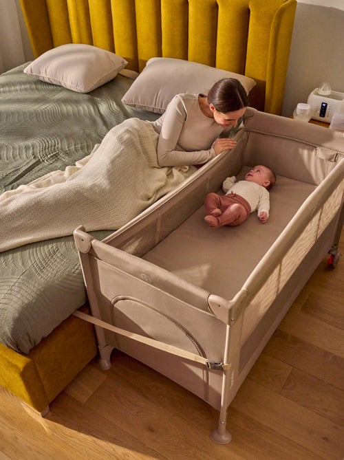Cuna colecho 3 en 1 Ellen de LIONELO - Cuna de viaje - Parque infantil - Colchón de alta densidad - - Kiabi Cuna colecho 3 en 1 Ellen de LIONELO - Cuna de viaje - Parque infantil - Colchón de alta densidad - - Kiabi