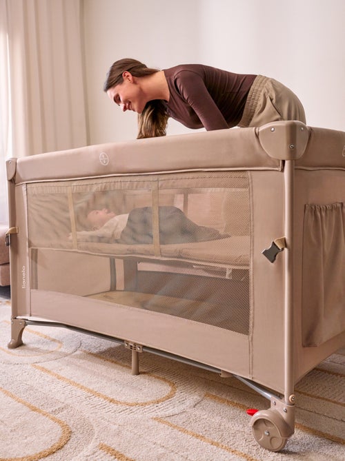 Cuna colecho 3 en 1 Ellen de LIONELO - Cuna de viaje - Parque infantil - Colchón de alta densidad - - Kiabi Cuna colecho 3 en 1 Ellen de LIONELO - Cuna de viaje - Parque infantil - Colchón de alta densidad - - Kiabi