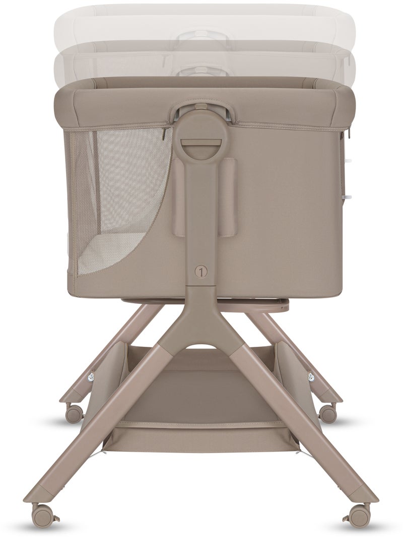 Cuna colecho 3 en 1 Leonie Plus de LIONELO - 0-9 kg - Altura e inclinación ajustables Taupe - Kiabi