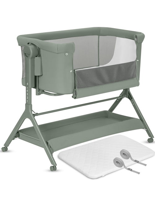 Cuna colecho 3 en 1 Leonie Plus de LIONELO - 0-9 kg - Altura e inclinación ajustables - Kiabi Cuna colecho 3 en 1 Leonie Plus de LIONELO - 0-9 kg - Altura e inclinación ajustables - Kiabi