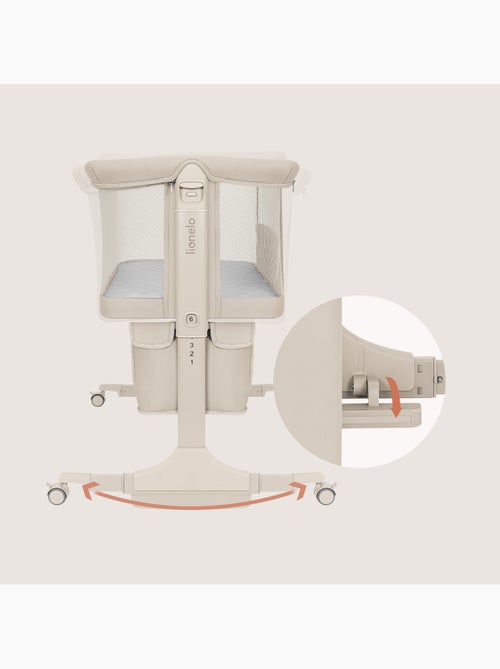 Cuna colecho 3 en 1 LIONELO Jodie - Cuna - Altura e inclinación regulables - Kiabi Cuna colecho 3 en 1 LIONELO Jodie - Cuna - Altura e inclinación regulables - Kiabi