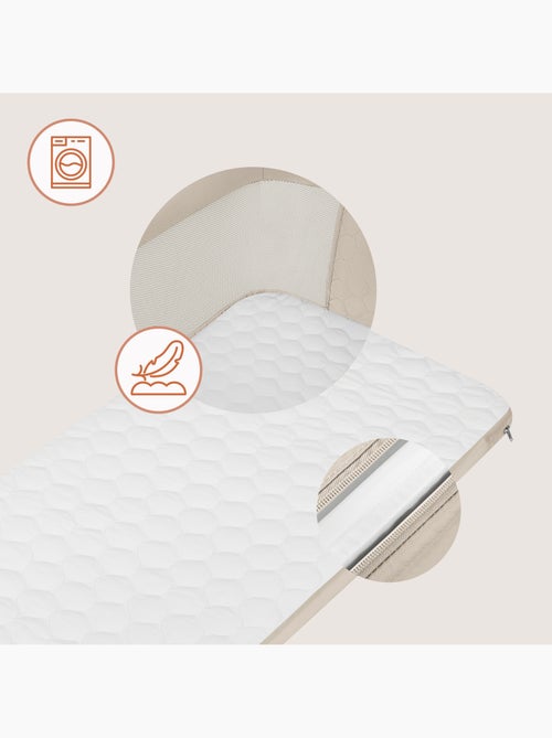 Cuna colecho 3 en 1 LIONELO Jodie - Cuna - Altura e inclinación regulables - Kiabi Cuna colecho 3 en 1 LIONELO Jodie - Cuna - Altura e inclinación regulables - Kiabi