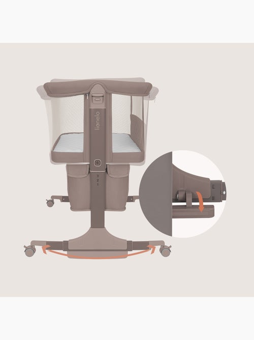 Cuna colecho 3 en 1 LIONELO Jodie - Cuna - Altura e inclinación regulables - Kiabi Cuna colecho 3 en 1 LIONELO Jodie - Cuna - Altura e inclinación regulables - Kiabi