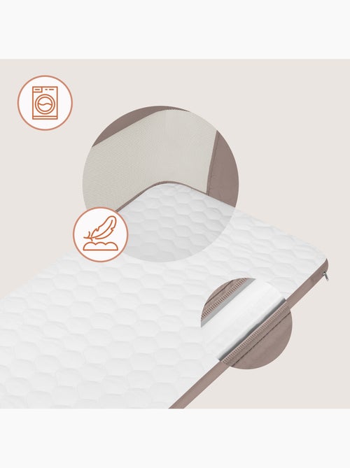 Cuna colecho 3 en 1 LIONELO Jodie - Cuna - Altura e inclinación regulables - Kiabi Cuna colecho 3 en 1 LIONELO Jodie - Cuna - Altura e inclinación regulables - Kiabi