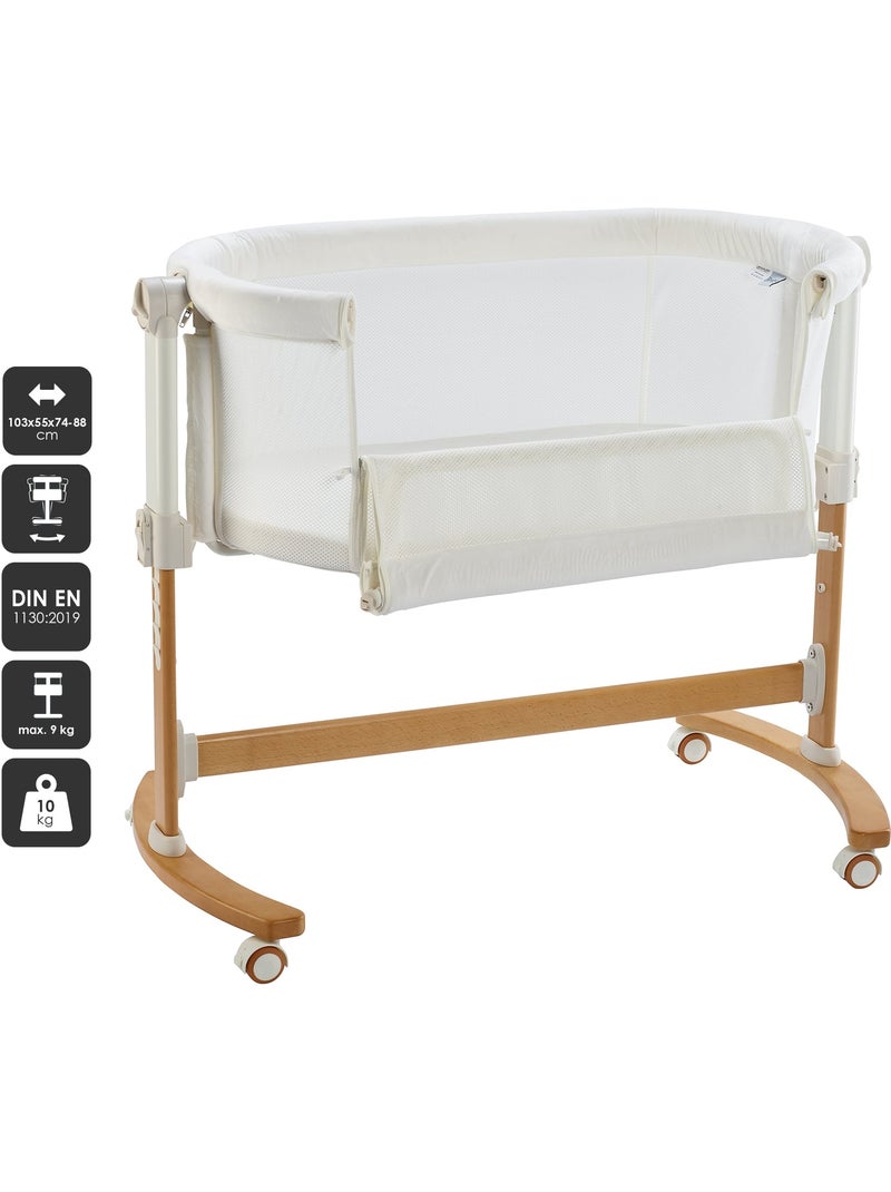 Cuna colecho Amila - BabyGo Blanco - Kiabi