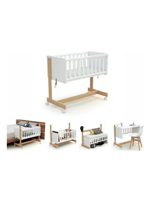 Cuna colecho bebé evolutiva NATO madera - Kiabi