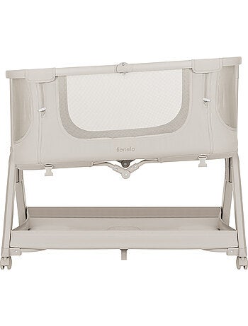 Cuna colecho convertible lionelo luna - 0-9 kg - colchón incluido - altura e inclinación regulables