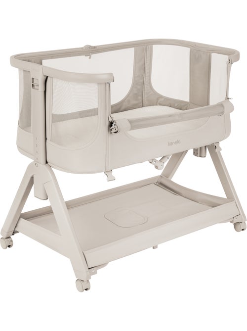 Cuna colecho convertible lionelo luna - 0-9 kg - colchón incluido - altura e inclinación regulables - Kiabi Cuna colecho convertible lionelo luna - 0-9 kg - colchón incluido - altura e inclinación regulables - Kiabi