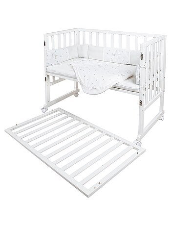 Cuna colecho evolutiva 3 en 1 + ropa de cama - ROBA 'Safe Asleep®'
