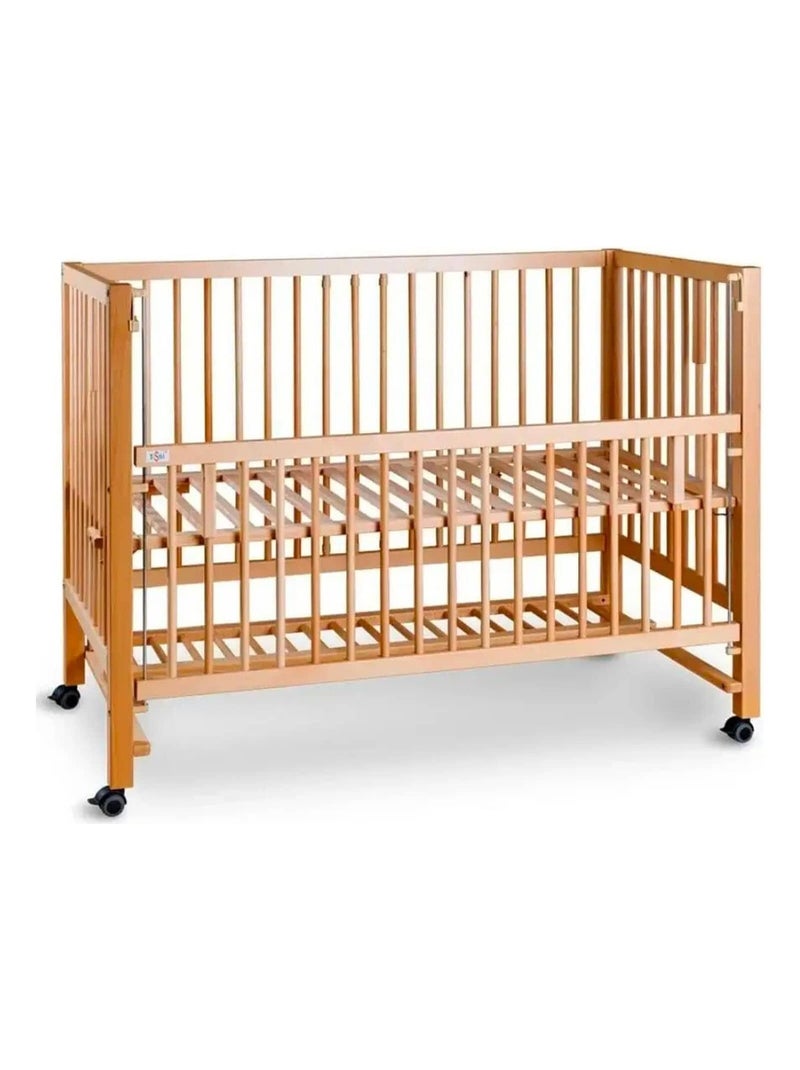 Cuna colecho evolutiva de madera | Tissi Beige - Kiabi