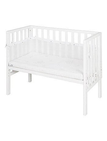 Cuna colecho para recién nacido con colchón transpirable, barrera y revestimiento de malla 'Roba'