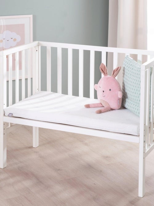 Cuna colecho para recién nacido con colchón transpirable y barrera de tela 'Roba' - Kiabi