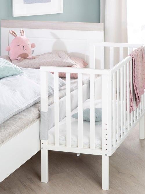 Cuna colecho para recién nacido con colchón transpirable y barrera de tela 'Roba' - Kiabi