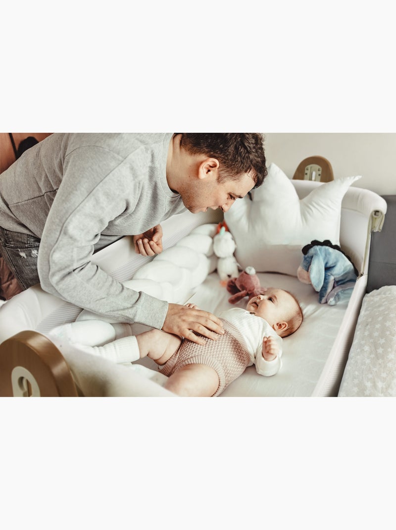 Cuna colecho SidebySide - BabyGo Blanco - Kiabi