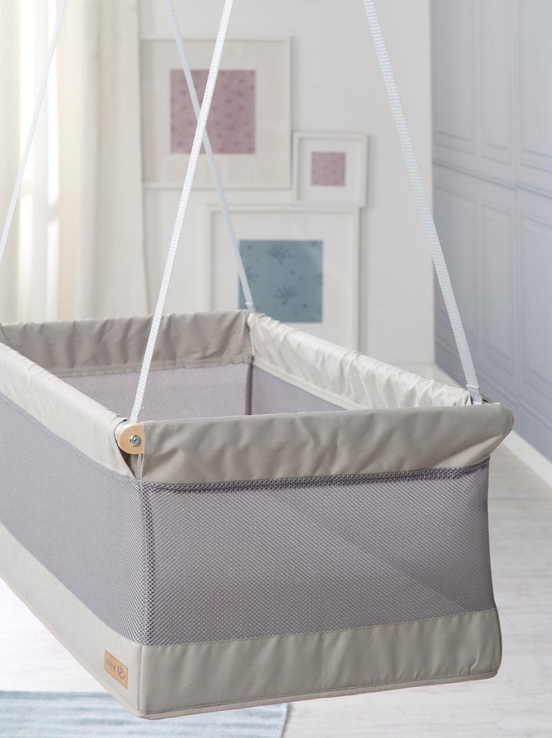 Cuna colgante + colchón - ROBA 'safe asleep®' Gris blanco - Kiabi