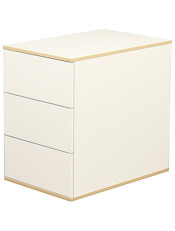 Cuna combinada 140x70 evolutiva en 90x190 con cómoda cambiador de 3 - SAUTHON