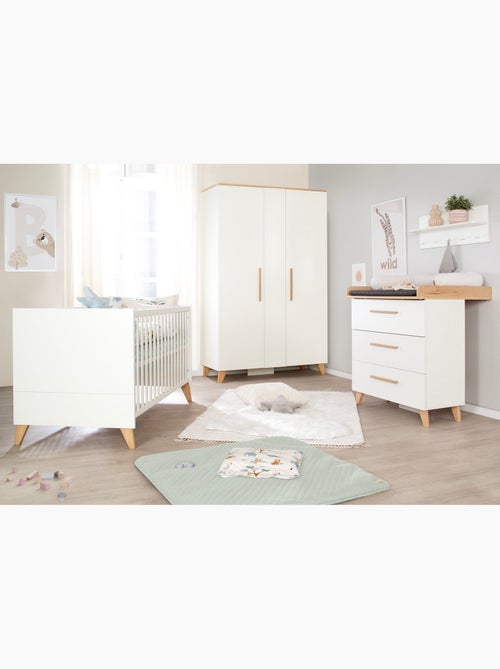 Cuna combinada minimalista 70 × 140 cm Leon Roba - Kiabi Cuna combinada minimalista 70 × 140 cm Leon Roba - Kiabi