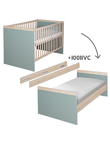 Cuna combinada minimalista 70 × 140 cm Selva Roba