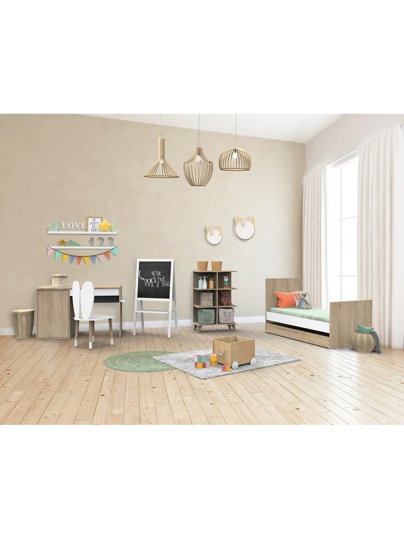 Cuna convertible 140 x - SAUTHON Blanco - Kiabi
