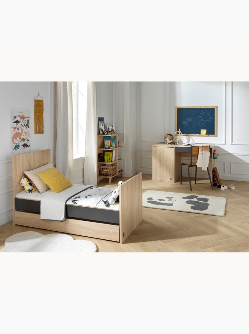 Cuna convertible 140 x - SAUTHON Gris - Kiabi