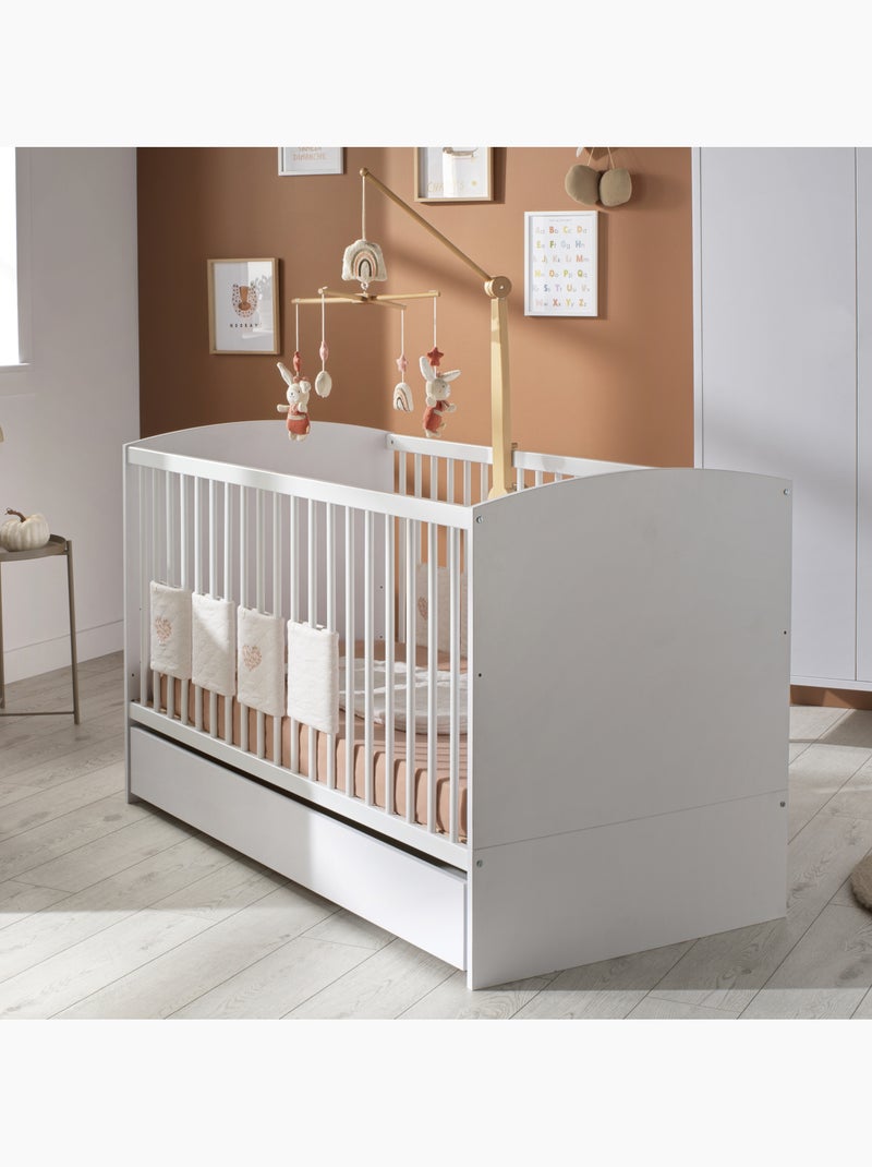 Cuna convertible 70 x 140 - Little Big Bed - cabeceros de - SAUTHON Blanco - Kiabi