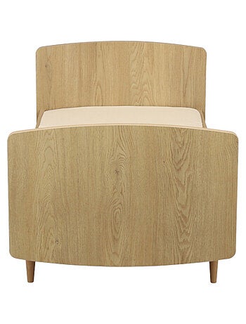 Cuna convertible 70x140 - Little Big Bed en madera, decoración roble - SAUTHON