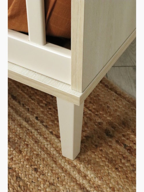Cuna de 120 x 60 cm con patas - acabado en madera de haya - SAUTHON - Kiabi