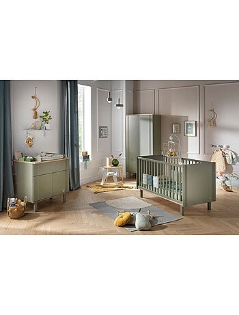 Cuna de 140x70cm con barrotes y - SAUTHON