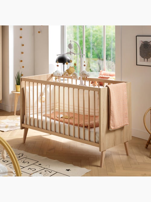 Cuna de 60 x 120 cm con patas - madera con acabado en - SAUTHON - Kiabi
