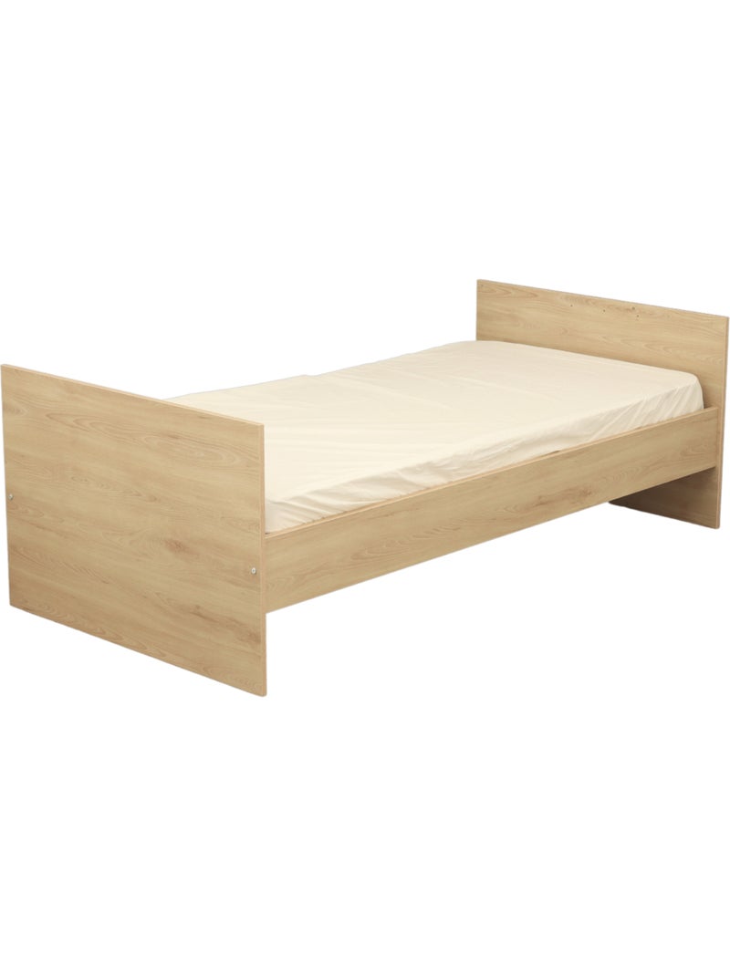 Cuna de bebé de 60 x 120, ampliable a 90 x 190, con acabado en madera de - SAUTHON Marrón - Kiabi