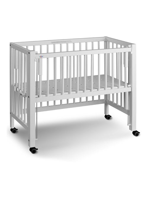 Cuna de colecho blanca con barreras deslizantes, sophie | Tissi - Kiabi