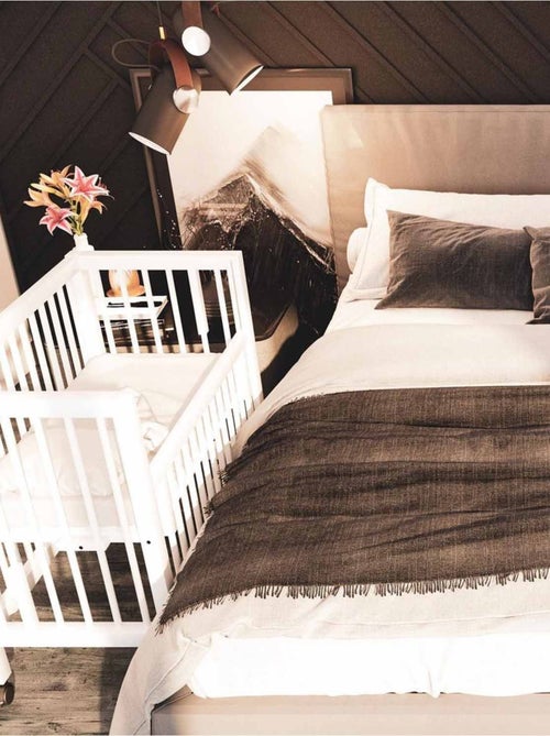 Cuna de colecho blanca con barreras deslizantes, sophie | Tissi - Kiabi