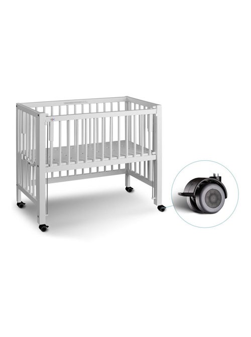Cuna de colecho blanca con barreras deslizantes, sophie | Tissi - Kiabi