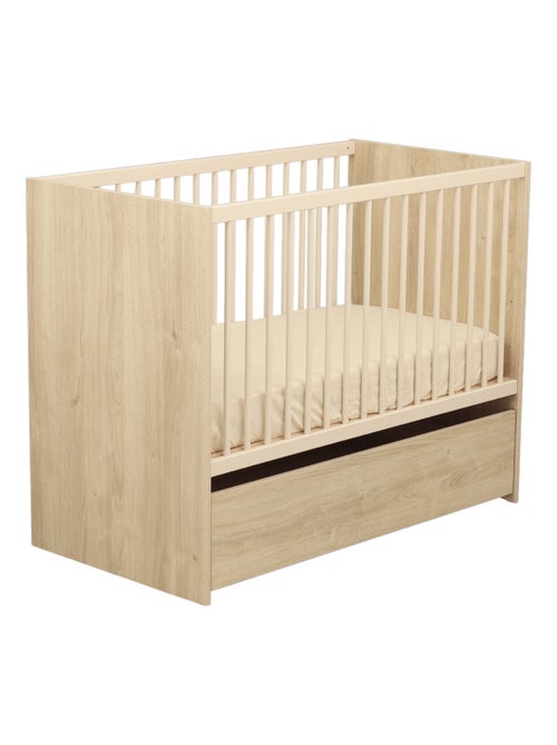 Cuna de láminas 120x60 con cabezales - SAUTHON - Kiabi