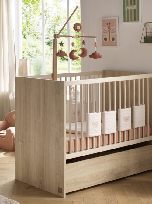 Cuna de láminas 120x60 con cabezales - SAUTHON - Kiabi