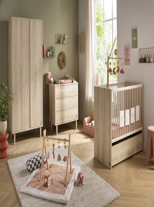 Cuna de láminas 120x60 con cabezales - SAUTHON - Kiabi