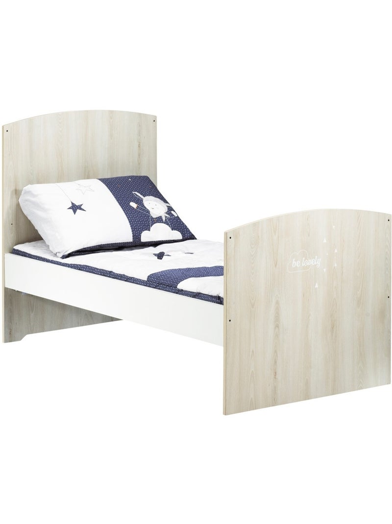 Cuna de madera - BABYPRICE Beige - Kiabi