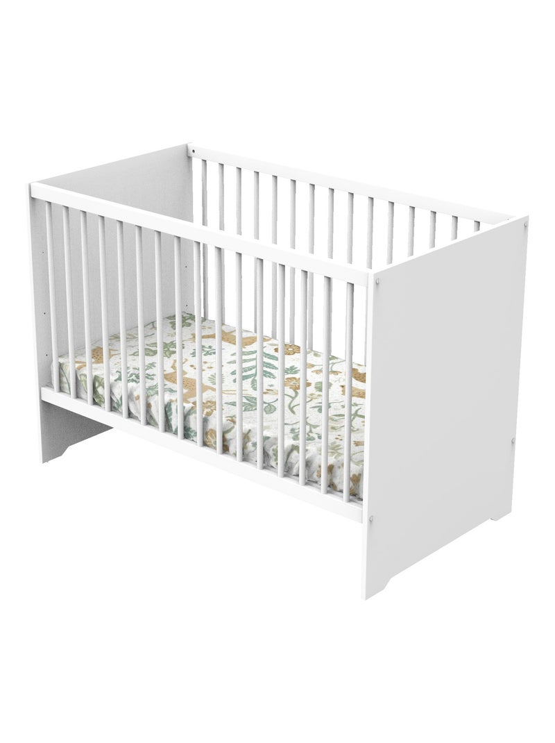 Cuna de madera blanca 120 x - babyprice Blanco - Kiabi