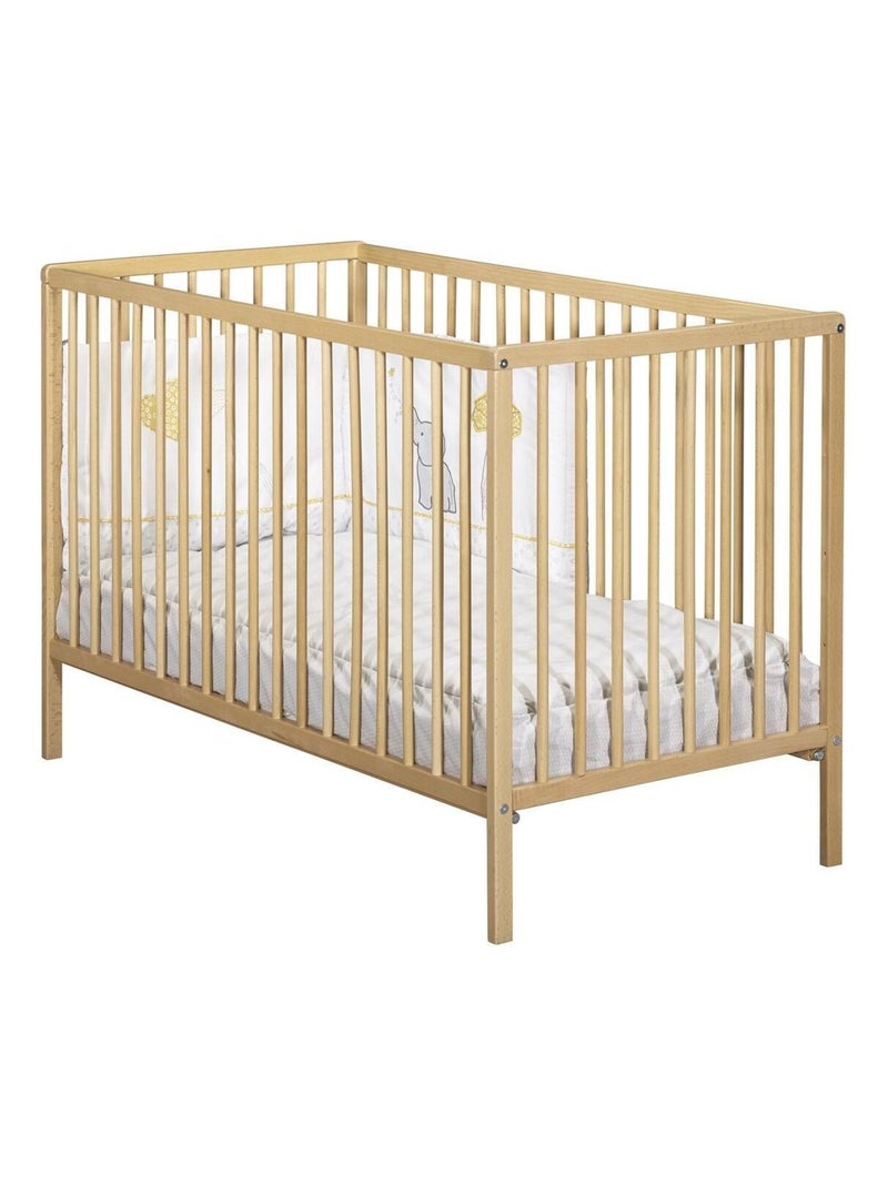 Cuna de madera con - BABYPRICE Marrón - Kiabi