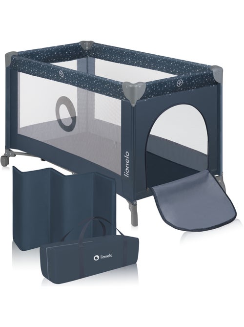 Cuna de viaje 2 en 1 Stefi LIONELO - Parque infantil - 125 x 65 cm - Ruedas - 0-36 meses - Bolsa inc - Kiabi
