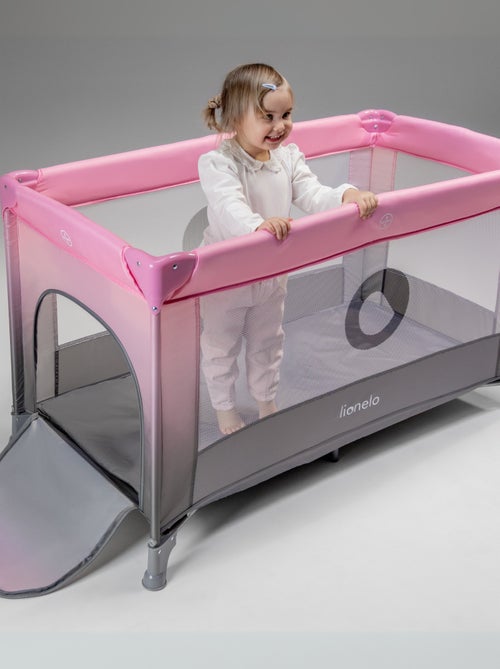 Cuna de viaje 2 en 1 Stefi LIONELO - Parque infantil - 125 x 65 cm - Ruedas - 0-36 meses - Bolsa inc - Kiabi