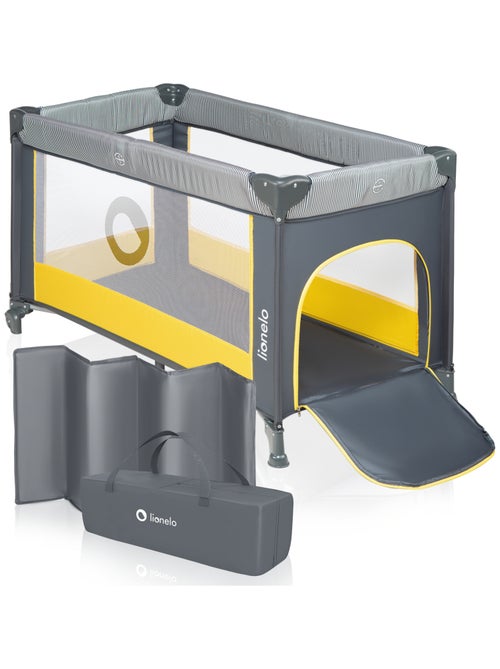 Cuna de viaje 2 en 1 Stefi LIONELO - Parque infantil - 125 x 65 cm - Ruedas - 0-36 meses - Bolsa inc - Kiabi