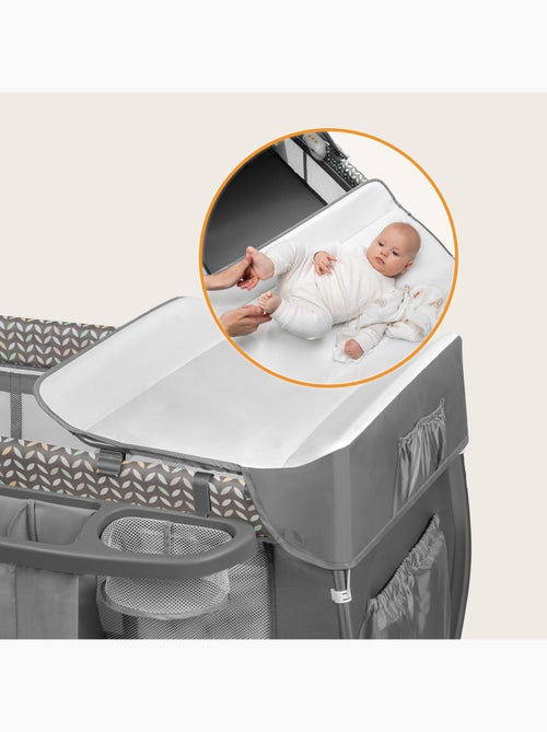 Cuna de viaje 3 en 1 LIONELO Sven Plus - Parque infantil - 0-36 meses - Cambiador - Mosquitera - Kiabi Cuna de viaje 3 en 1 LIONELO Sven Plus - Parque infantil - 0-36 meses - Cambiador - Mosquitera - Kiabi