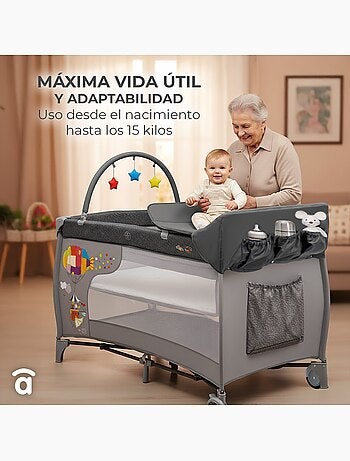 Cuna de Viaje Completa Plus Molinillo Asalvo