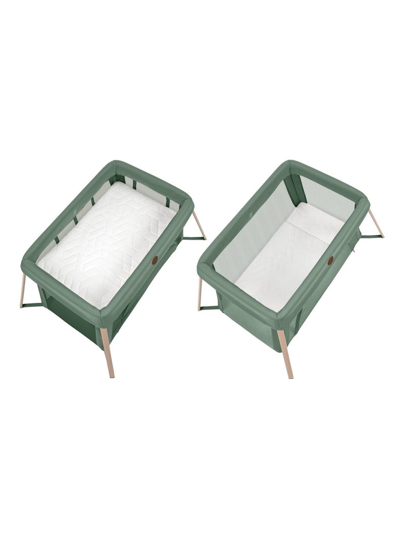 Cuna de viaje evolutiva para bebé Maxi-Cosi Calao Light Verde bosque - Kiabi