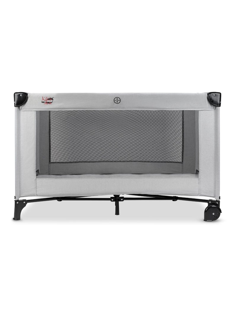 Cuna de viaje fresh air para bebé/niño - 60 x 120 cm Gris - Kiabi