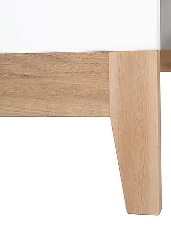Cuna evolutiva - Diseño escandinavo - Altura ajustable - 0 a 7 años - 'Roba finn'