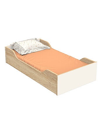 Cuna evolutiva 140x70 - Little Big Bed con decoración color - SAUTHON