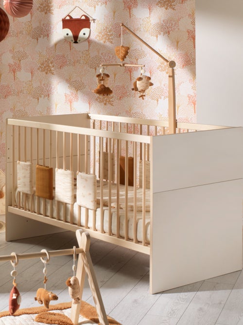 Cuna evolutiva 140x70 - Little Big Bed con decoración color - SAUTHON - Kiabi